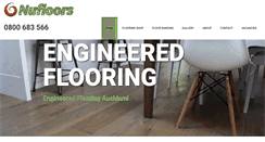 Desktop Screenshot of nufloors.co.nz